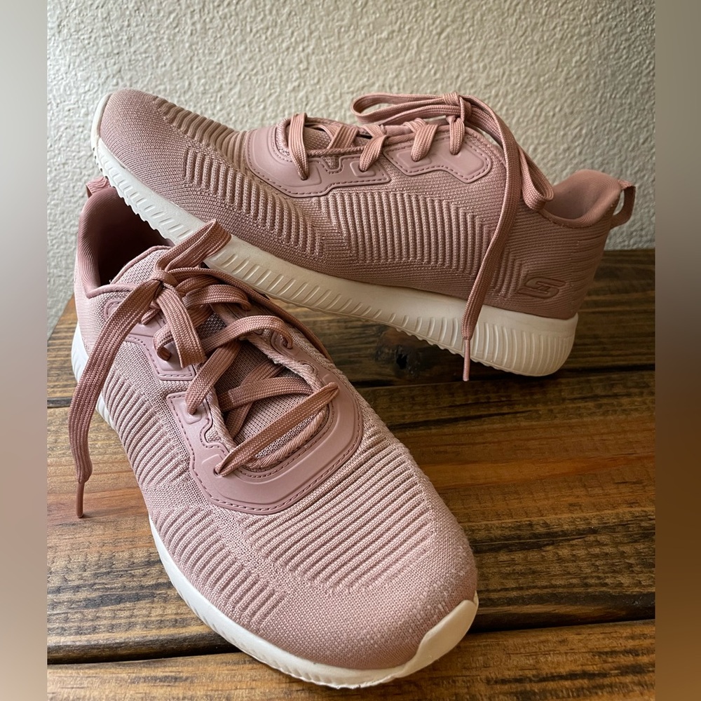 Skechers Bobs Sport Memory Foam Sneakers, Women’s Size 9